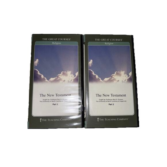 The Great Courses The New Testament, 1 & 2 The Teaching Company 4 DVDs & Guides - Picture 1 of 6